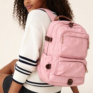 Large Pink BACKPACK Travel Gym Hiking